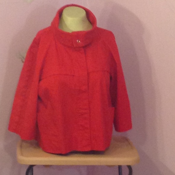 DANIELLE B women's High Collar Jacket LP red - Picture 2 of 8